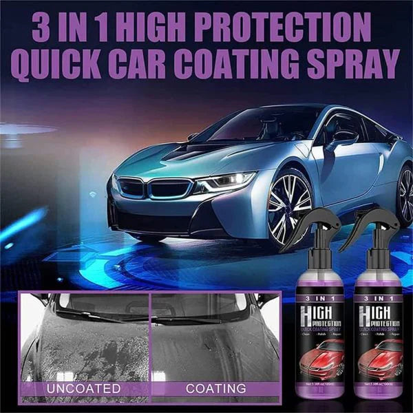 High Protection Quick Car Coat Ceramic 3 In 1 Coating Spray (100 ML)