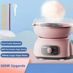 Sugar Cotton Candy Making Machine | Home Diy Sweets Makers For Kids – Electric