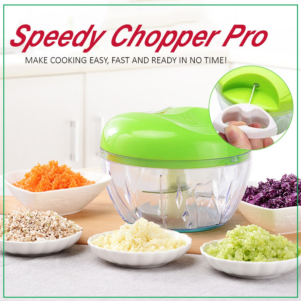 Speedy Chopper Manual Food Chopper For Vegetable Fruits Nuts Onions Ch ...