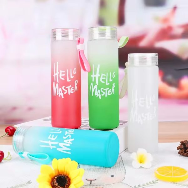 Hello Master Water Bottle 400 Ml (without Box) (random Color)