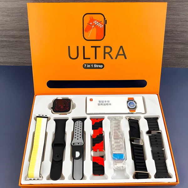 Ultra 7-in-1 Smartwatch with Straps