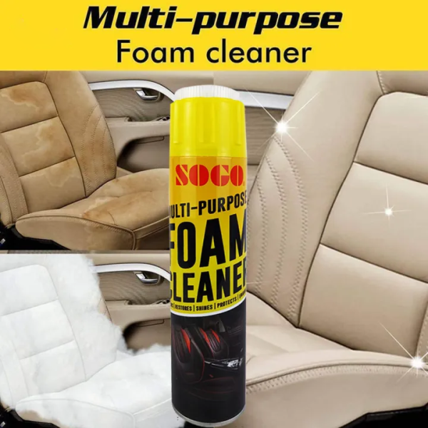 Sogo Multi-purpose Fabric, Carpet, Leather Foam Cleaner – 650 Ml